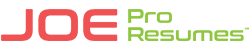 Joe Pro Resumes logo